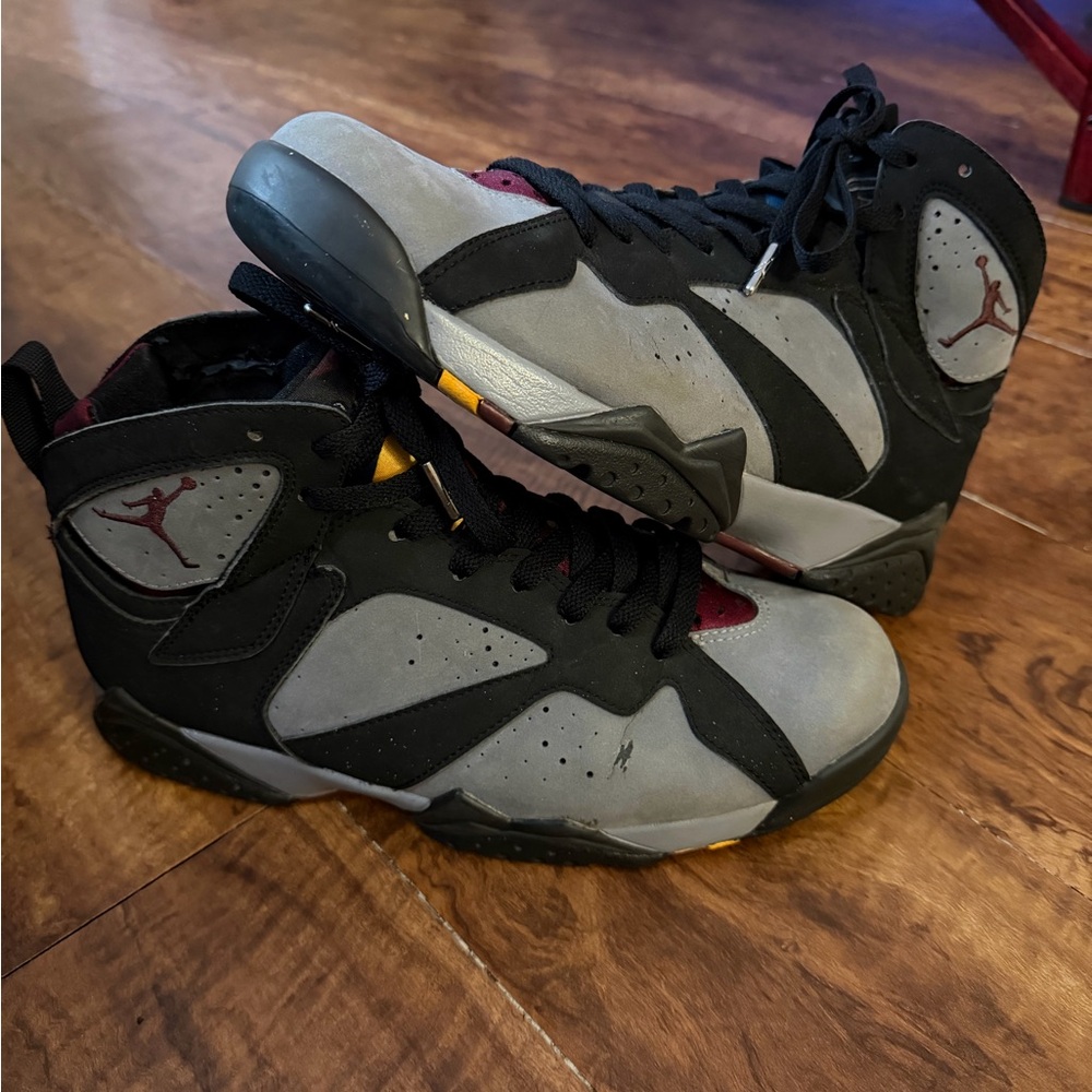 Nike Air Jordan 7 Retro Bordeaux 2011 Size 9 Men’s Black Gray 304775-003